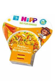 Hipp Paella z kolorowymi warzywami i kurczakiem po 1. roku 250 g Bio