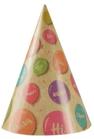 Arpex Czapeczki Kraft Balloons FSC Mix Credit 6 szt.