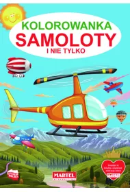 Kolorowanka Samoloty i nie tylko