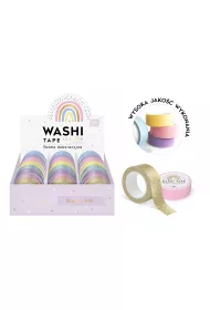 Interdruk INT Ta�ma dekoracyjna Glitter Pastel 5m