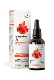 Aura Herbals Witamina A FORTE MCT-Oil w kroplach Suplement diety 50 ml