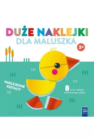 Du�e naklejki dla maluszka. Kaczuszka 3+