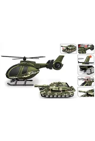 Helikopter wojskowy + czo�g Madej