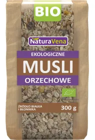 NaturaVena Musli orzechowe 300 g Bio