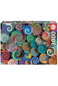 Puzzle 1000 el. Afryka�skie kosze Educa