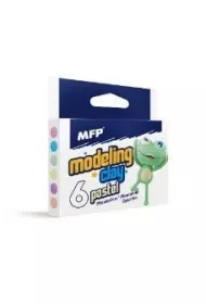 MFP Plastelina pastelowa 6x100g