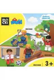 Klocki Blocki MUBI Figurka Farmerka (zestaw uzupe�niaj�cy)