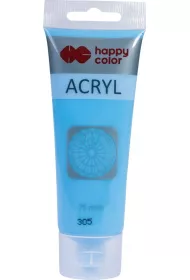 Happy Color Farba akrylowa pastelowa niebieska 75ml