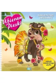 Naklejkowe ubieranki - Pieski