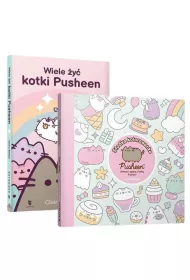 Pakiet: Wiele y kotki Pusheen, Pusheen. Sodka kolorowanka. Koloruj i zgaduj z kotk Pusheen