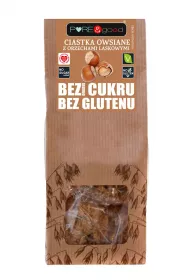 Pure&Good Ciastka owsiane z orzechami laskowymi bezglutenowe 150 g