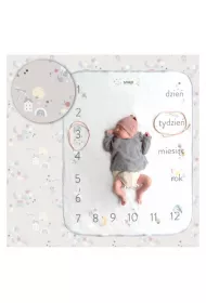 Foto-kocyk Baby Grey