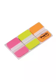 Zak�adki indeksuj�ce 25x38 mm po 22 sztuki Post-in 3 kolory 3M 686-POG