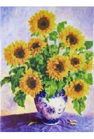 Centrum Diamentowa mozaika 5D - Sunflowers 30x40 80894