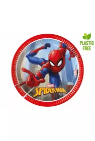 Godan Talerzyki papierowe Spiderman 20cm 8 szt.