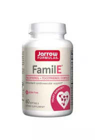 Jarrow Formulas Witamina E Famil-E Suplement diety 60 kaps.