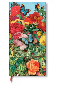 Paperblanks Nature Montages Notatnik Butterfly Garden Slim linia
