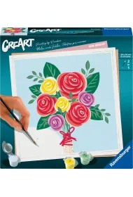 Malowanie po numerach CreArt - Bukiet R� Ravensburger