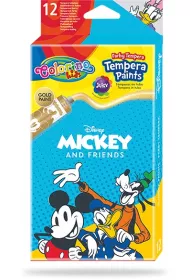 Patio Farby Colorino Kids tempera w tubach 12 ml Mickey 12 x 12 ml