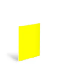 MFP Ok�adka na zeszyt A5 neon yellow 180mic 10 szt.