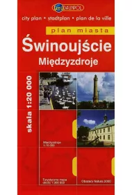 �winouj�cie. Plan miasta w skali 1:20 000