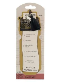 Pulteney Press Zak�adka - I Will Write My Book