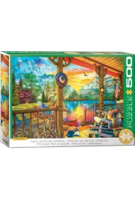 Puzzle 500 el. Early morning fishing Eurographics