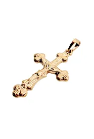Zawieszka Krzy�yk Poz�acany 33x20mm
