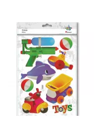 Titanum Naklejki wypuk�e mi�kkie Toys