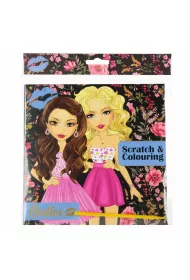 Wydrapywanka 20x21 cm 12 arkuszy 2 stronne Besties 097015 ROZ Grafix
