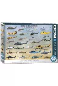 Puzzle 500 el. Military Helicopters Eurographics