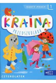 KRAINA PRZEDSZKOLAKA 4-LATEK KARTY CZ.1-MAC