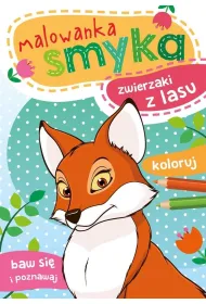 Malowanka A4 Malowanka smyka. Zwierzaki z lasu SKRZAT 159062