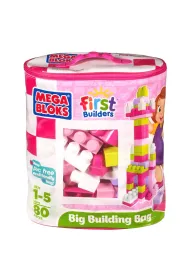 Mega Bloks Klocki 80 element�w Torba First Builders CYP72