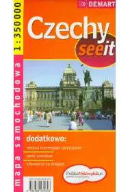 Czechy mapa samochodowa 1:350 000
