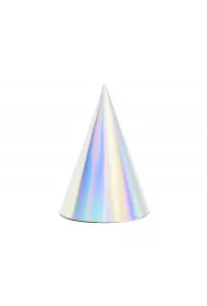 PartyDeco Czapeczki opalizuj�ce 16 cm