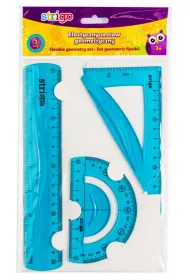 Strigo Zestaw geometryczny elastyczny 3 elementy