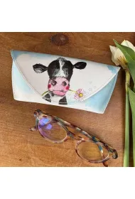 Alex Clark Etui na okulary GL21 Krowa i stokrotki