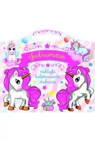 Jednoro�ce. Naklejki, kolorowanki, zadania