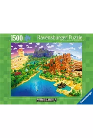 Puzzle 1500 el. World of Minecraft Ravensburger