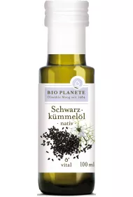 Bio Planete Olej z nasion czarnuszki toczony na zimno 100 ml Bio