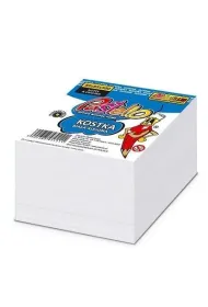Alfa Pastello Kostka klejona ECO bia�a 85x85x50mm