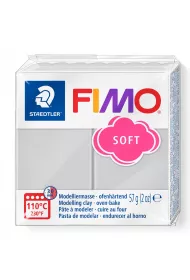 Staedtler Masa plastyczna termoutwardzalna Soft, jasnoszara, 57g, kostka