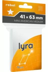 Koszulki na karty "Mini American Medium" Lyra Rebel