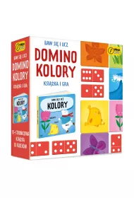 Baw si� i ucz. Domino. Kolory. Gra i ksi��ka Wilga Play