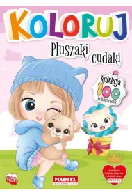Pluszaki cudaki. Koloruj