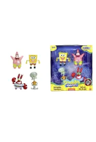Jada SpongeBob Metal fig 4-pak 6,5cm