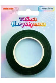 Brewis Ta�ma florystyczna ciemna zielona 12mmx20m