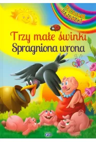 Trzy ma�e �winki spragniona wrona