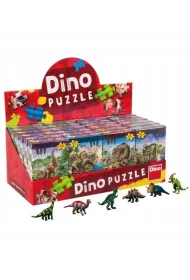 Puzzle 60 Dinozaury i figurka mix Dino Toys